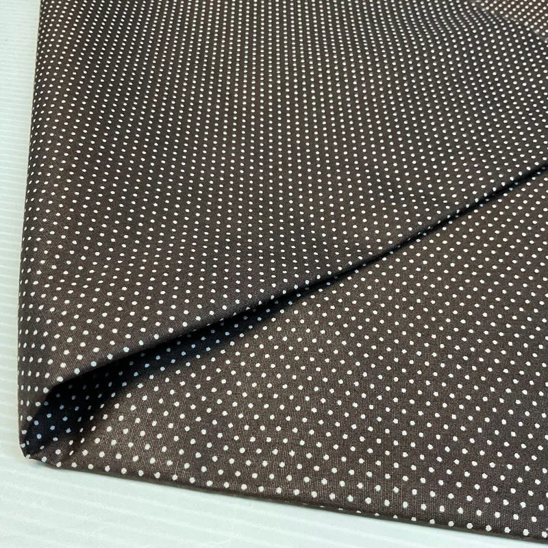 Micro dot spot Cotton Poplin dress Fabric Sold by the meter M1897