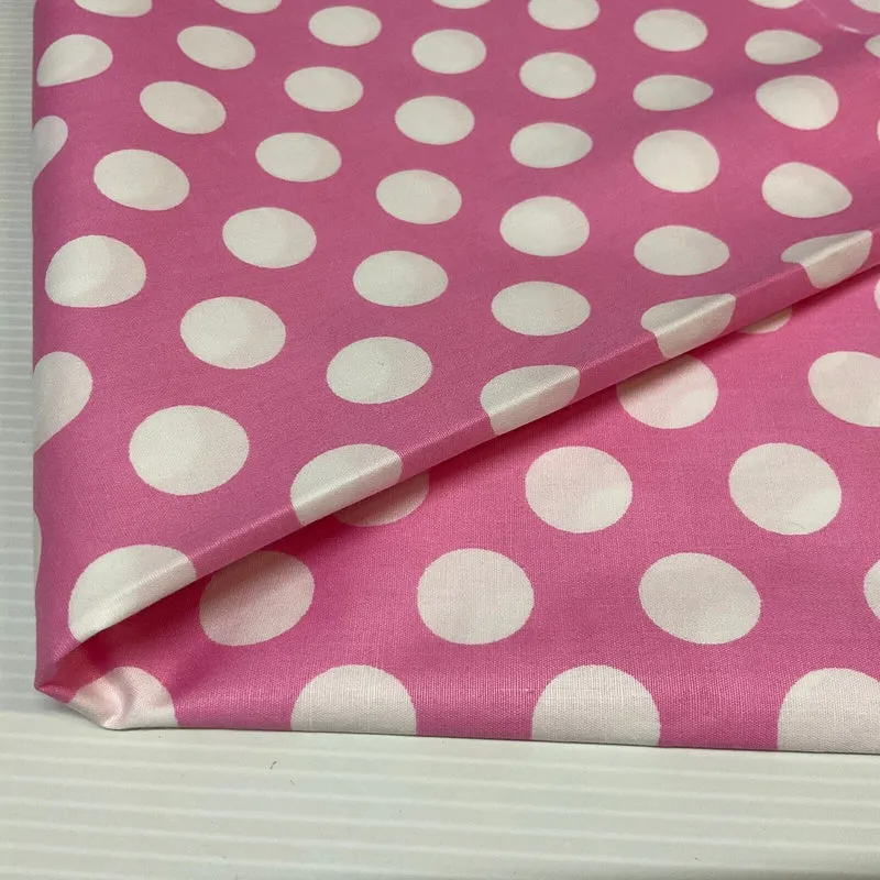 Polka dot spot Cotton Poplin dress Fabric Sold by the meter M1896