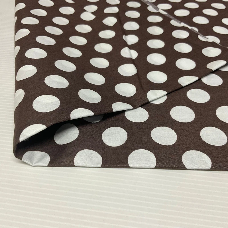 Polka dot spot Cotton Poplin dress Fabric Sold by the meter M1896