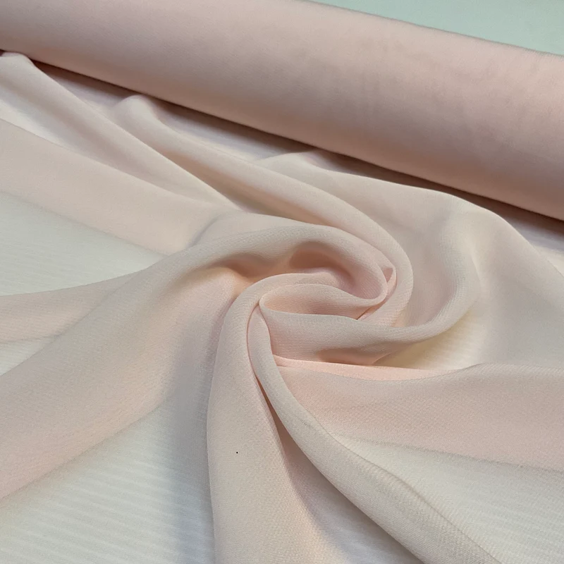 Plain lightweight sheer chiffon dress scarf fabric 150cm wide M2073