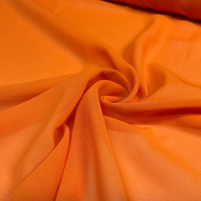 Plain lightweight sheer chiffon dress scarf fabric 150cm wide M2073
