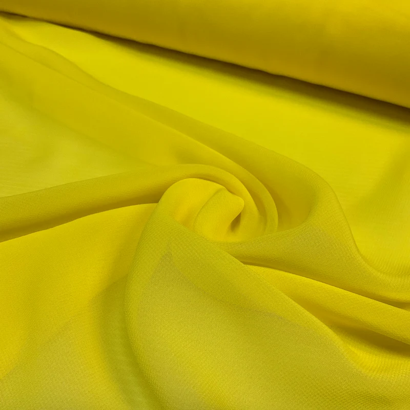 Plain lightweight sheer chiffon dress scarf fabric 150cm wide M2073
