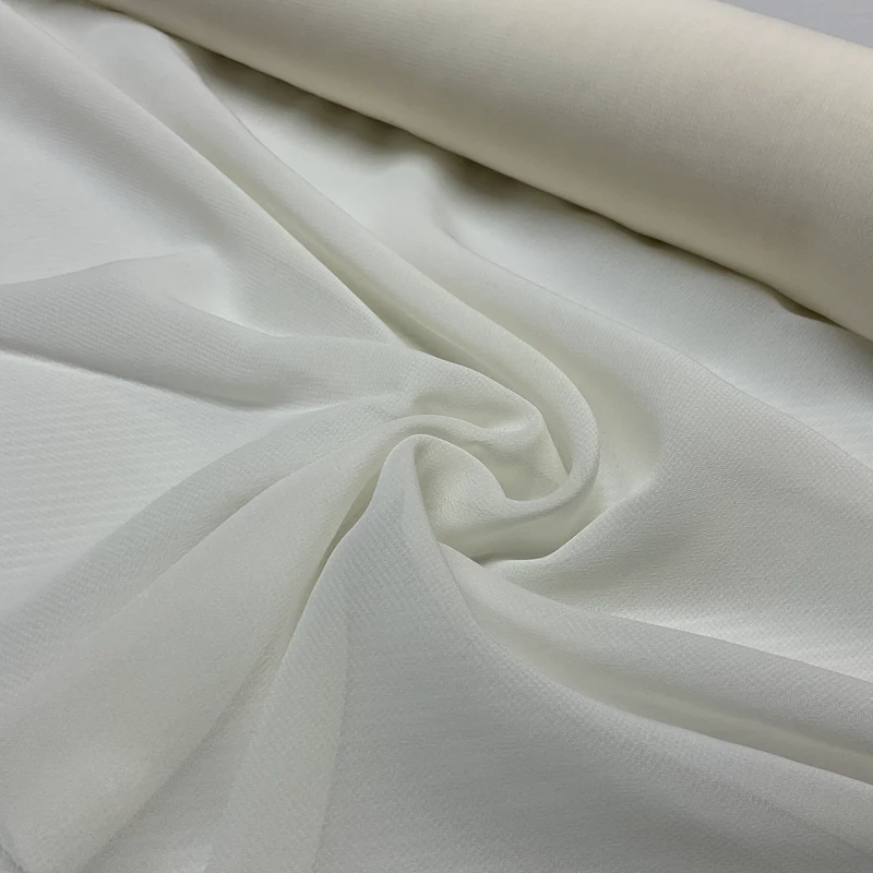 Plain lightweight sheer chiffon dress scarf fabric 150cm wide M2073