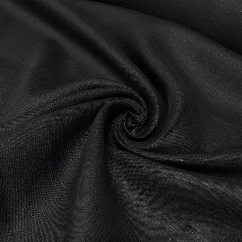 Soft plain pure 100% Linen Fabric – 150cm Wide M2069