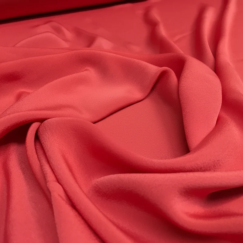 Silky Soft Crepe Plain Fabric - Smooth Drape Quality MR1520