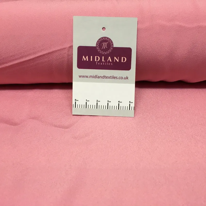 Silky Soft Crepe Plain Fabric - Smooth Drape Quality MR1520