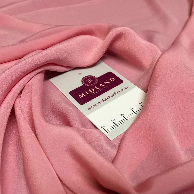 Silky Soft Crepe Plain Fabric - Smooth Drape Quality MR1520