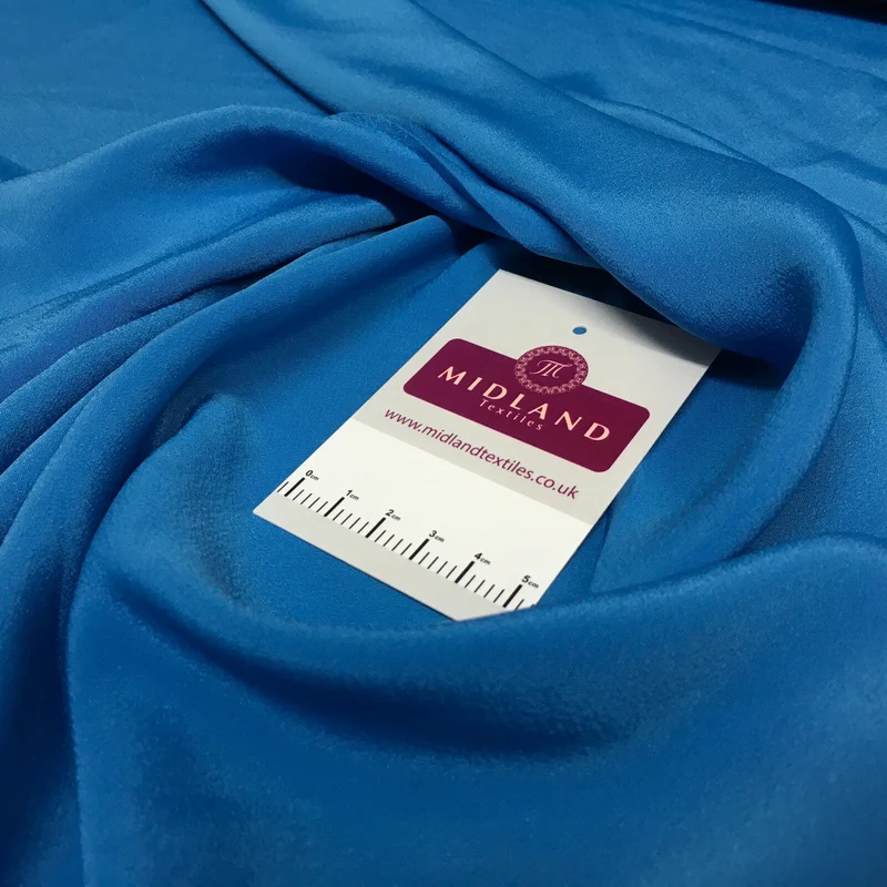 Silky Soft Crepe Plain Fabric - Smooth Drape Quality MR1520