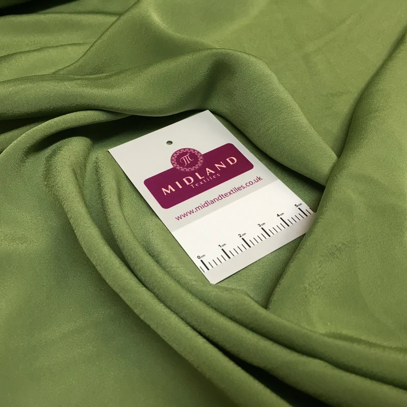 Silky Soft Crepe Plain Fabric - Smooth Drape Quality MR1520