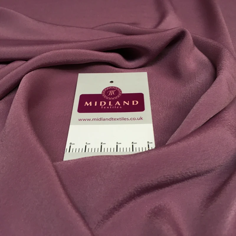 Silky Soft Crepe Plain Fabric - Smooth Drape Quality MR1520