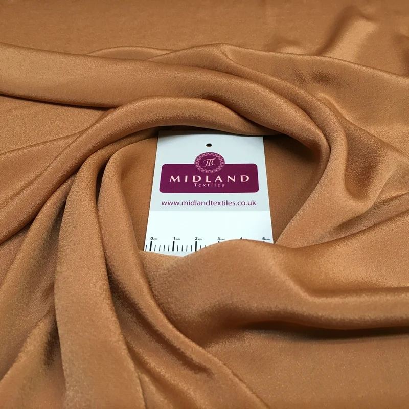 Silky Soft Crepe Plain Fabric - Smooth Drape Quality MR1520