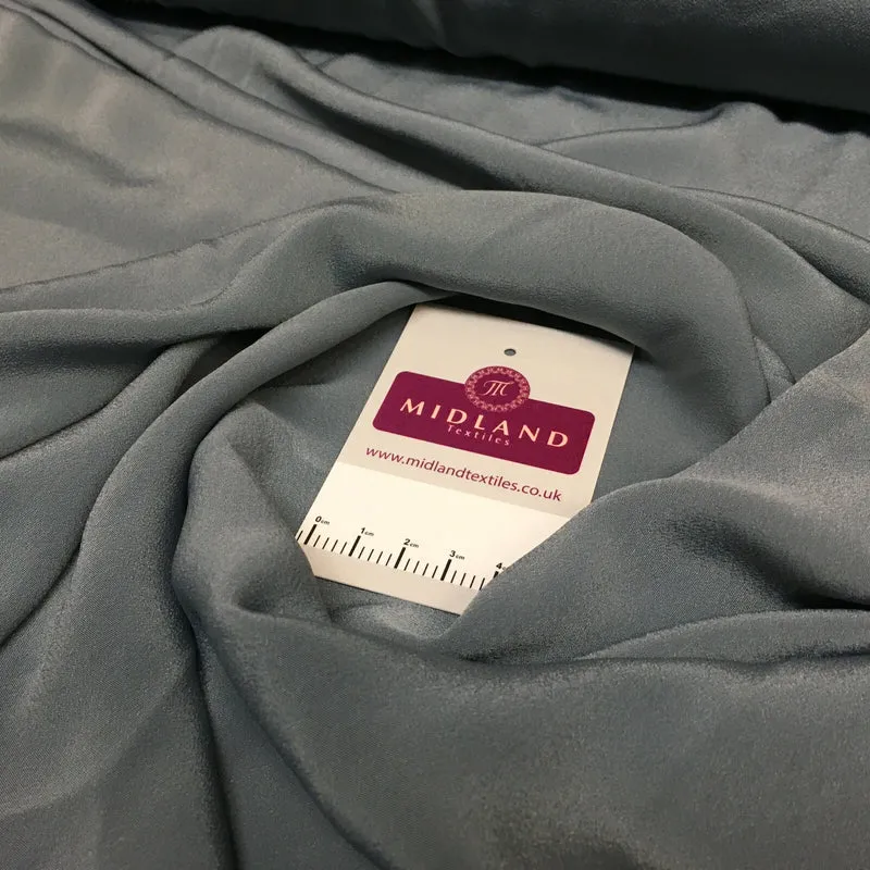 Silky Soft Crepe Plain Fabric - Smooth Drape Quality MR1520