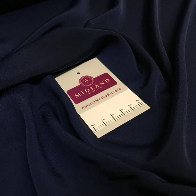 Silky Soft Crepe Plain Fabric - Smooth Drape Quality MR1520