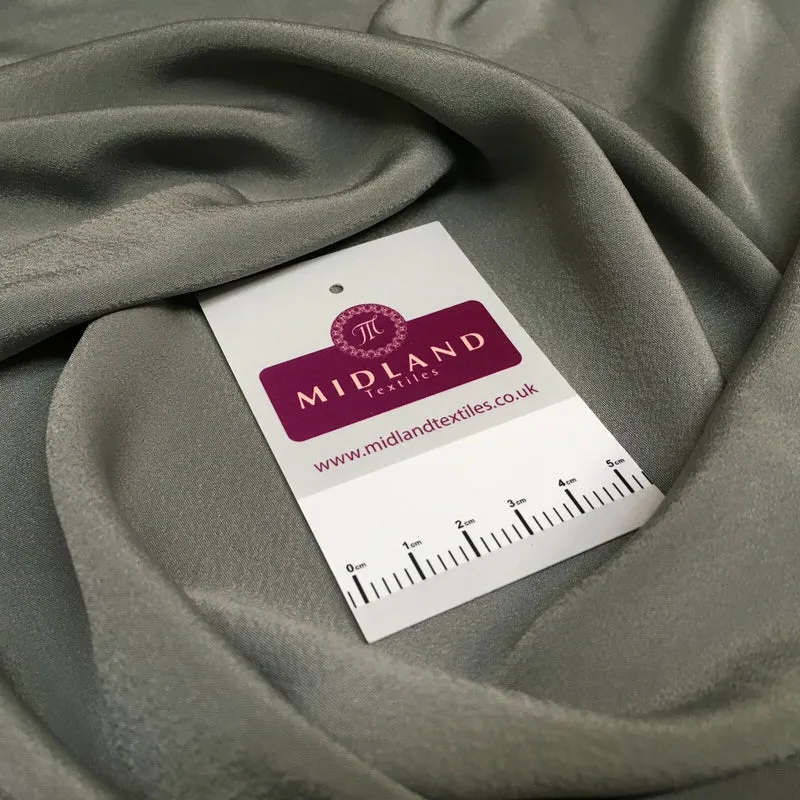 Silky Soft Crepe Plain Fabric - Smooth Drape Quality MR1520