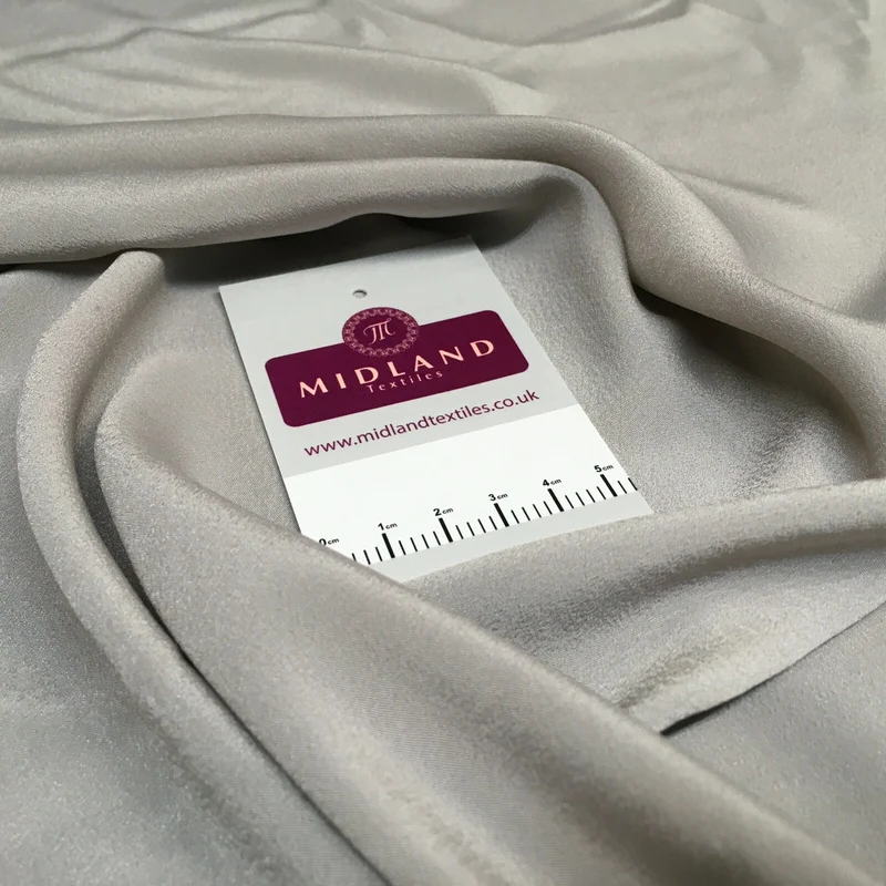 Silky Soft Crepe Plain Fabric - Smooth Drape Quality MR1520