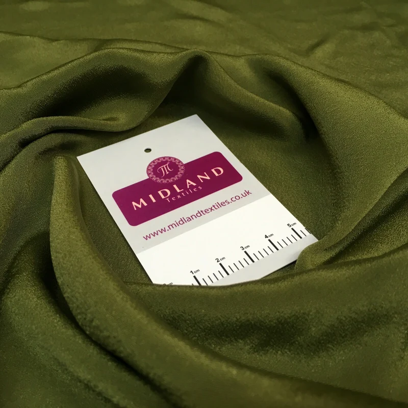 Silky Soft Crepe Plain Fabric - Smooth Drape Quality MR1520