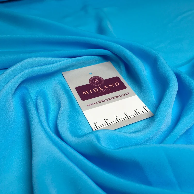 Silky Soft Crepe Plain Fabric - Smooth Drape Quality MR1520