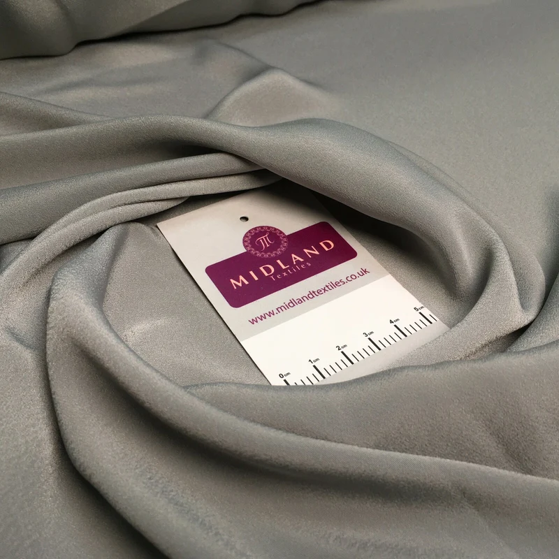 Silky Soft Crepe Plain Fabric - Smooth Drape Quality MR1520