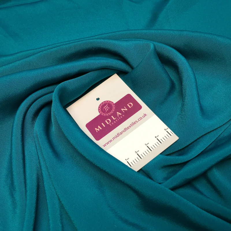 Silky Soft Crepe Plain Fabric - Smooth Drape Quality MR1520
