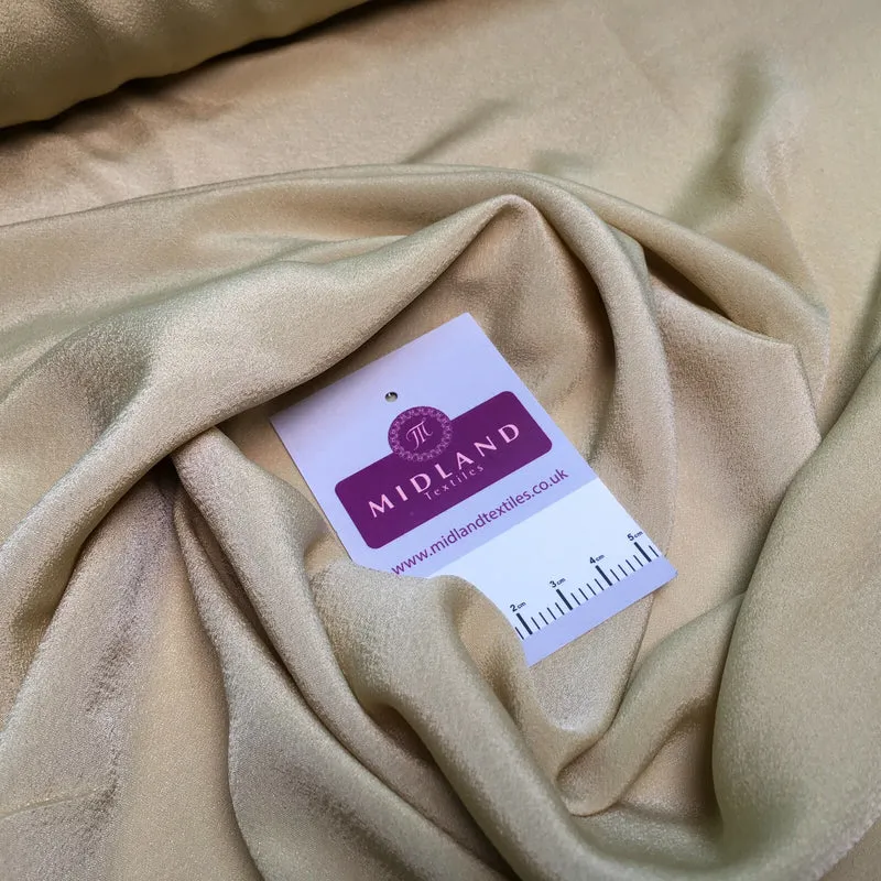 Silky Soft Crepe Plain Fabric - Smooth Drape Quality MR1520