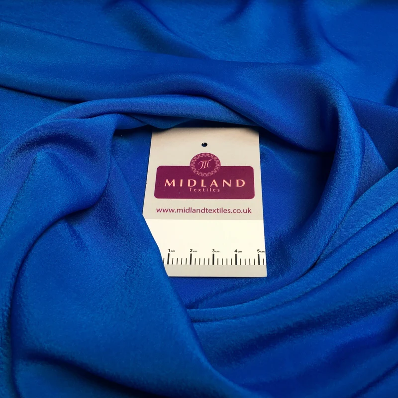 Silky Soft Crepe Plain Fabric - Smooth Drape Quality MR1520