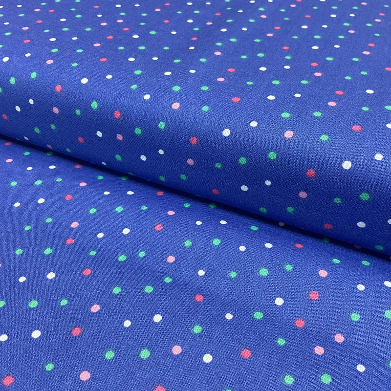 Swiss Pin Dot Spots 100% Cotton Poplin Fabric – 112cm Wide – Ditsy Polka Dot Design M2063