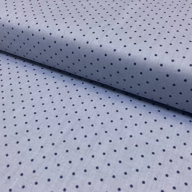 Swiss Pin Dot Spots 100% Cotton Poplin Fabric – 112cm Wide – Ditsy Polka Dot Design M2063