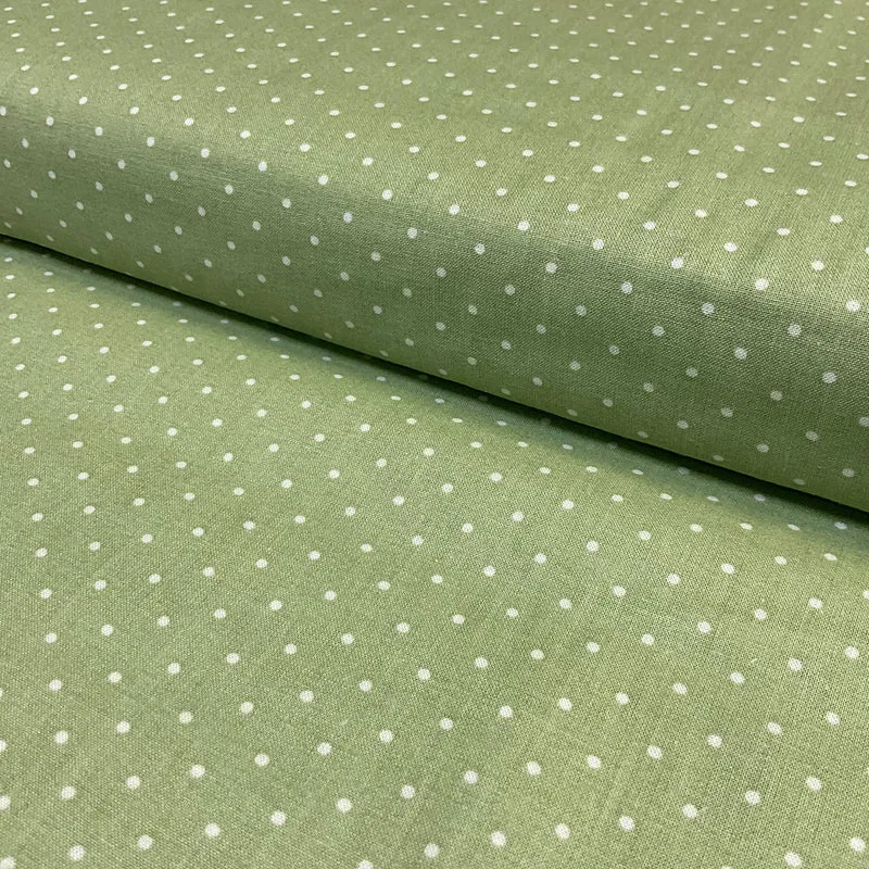 Swiss Pin Dot Spots 100% Cotton Poplin Fabric – 112cm Wide – Ditsy Polka Dot Design M2063