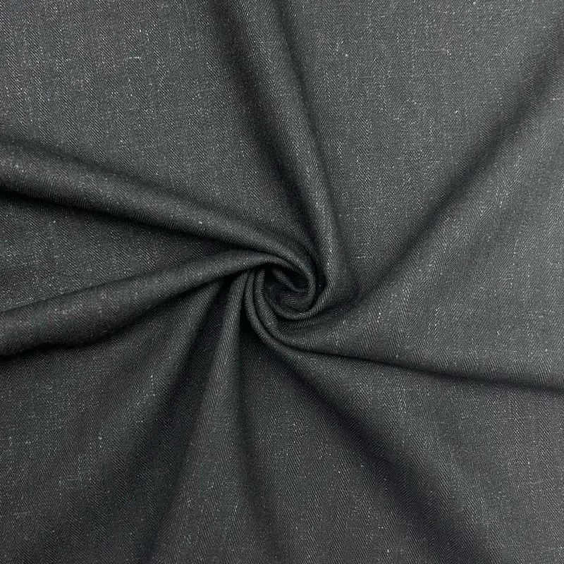 Bamboo Linen blend Tweed Fabric – Natural Soft Weave 145cm wide M2062