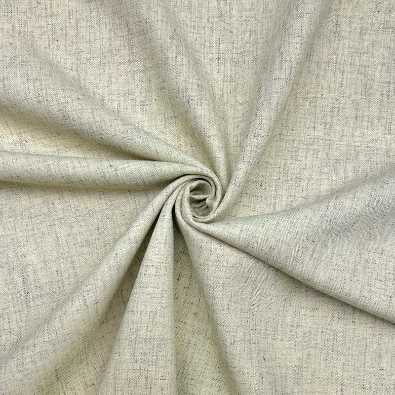 Bamboo Linen blend Tweed Fabric – Natural Soft Weave 145cm wide M2062