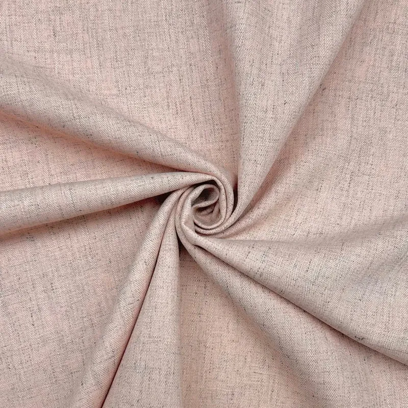 Bamboo Linen blend Tweed Fabric – Natural Soft Weave 145cm wide M2062