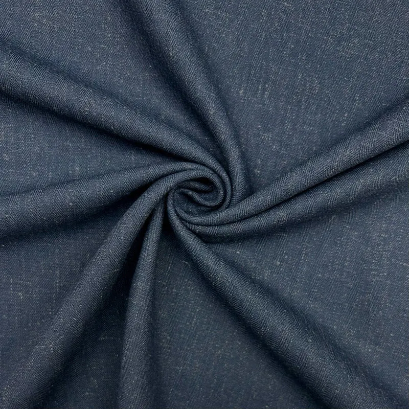 Bamboo Linen blend Tweed Fabric – Natural Soft Weave 145cm wide M2062
