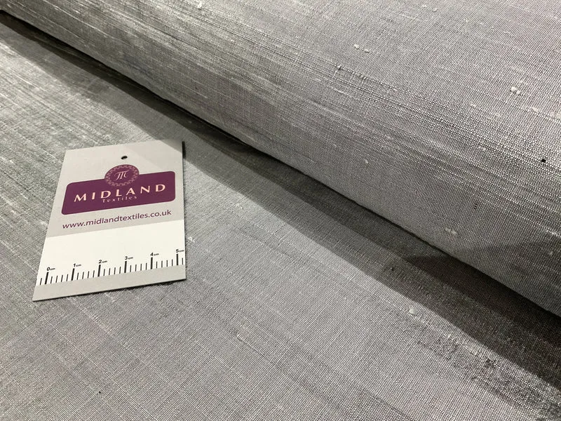 Pure 100% Silk Handloom Dupion Fabric – 44" Wide – Sold by Half Metre M2070