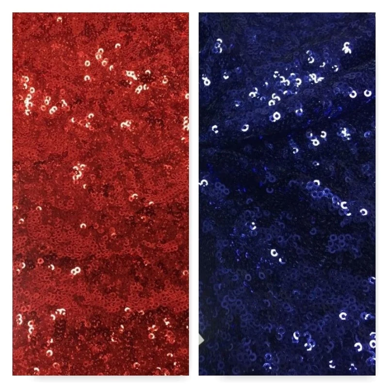 3mm Sewn On Allover Sequins On Net Fabric 48" Wide Dress Fabric M79 Mtex
