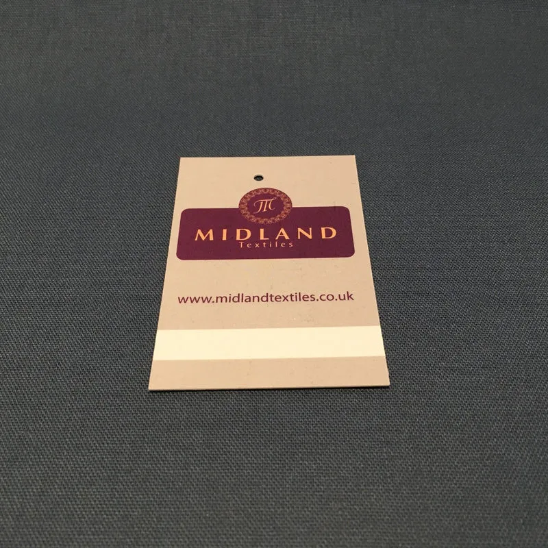 100% Cotton Plain Canvas Crafting Medium Weight Fabric 44" Wide M610 Mtex