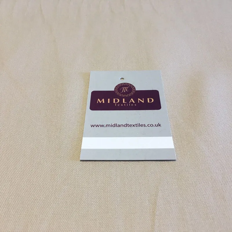 100% Cotton Plain Canvas Crafting Medium Weight Fabric 44" Wide M610 Mtex