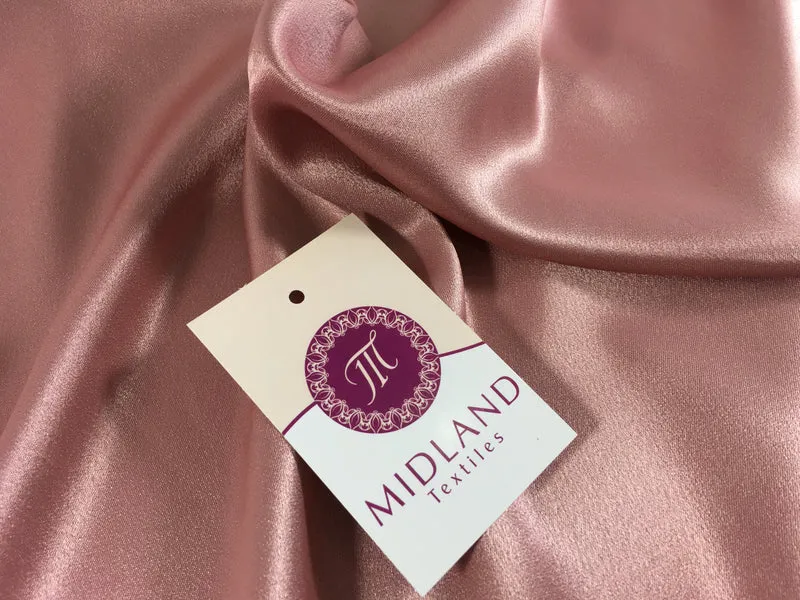 Crepe Back Liquid Satin Fabric - Silky Smooth 110cm Wide M87