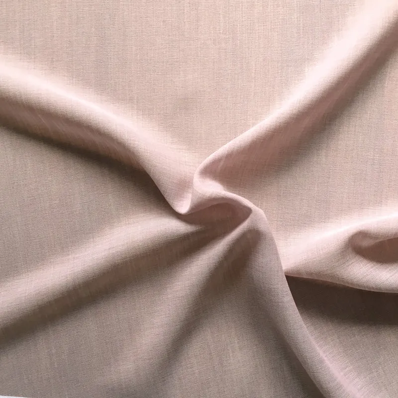 Gardinenstoff Uni - blush 300 cm