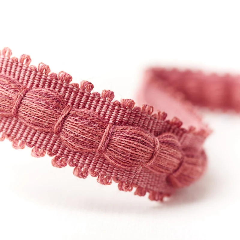 Flechtborte - rose