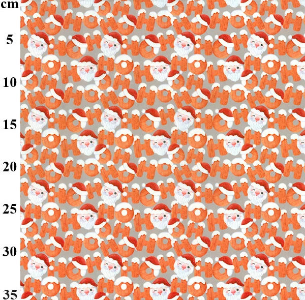 Christmas Polycotton Print Fabric – Festive Designs M2027