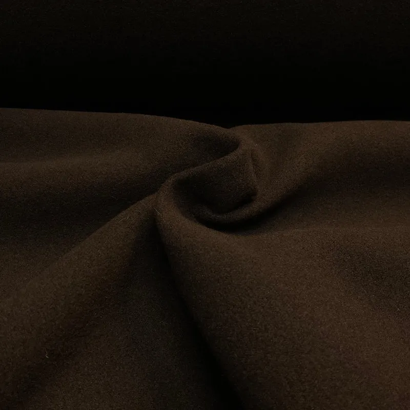 Plain Brushed Melton Coating ideal for coats and jackets fabirc 152cm wide M1963 Mtex
