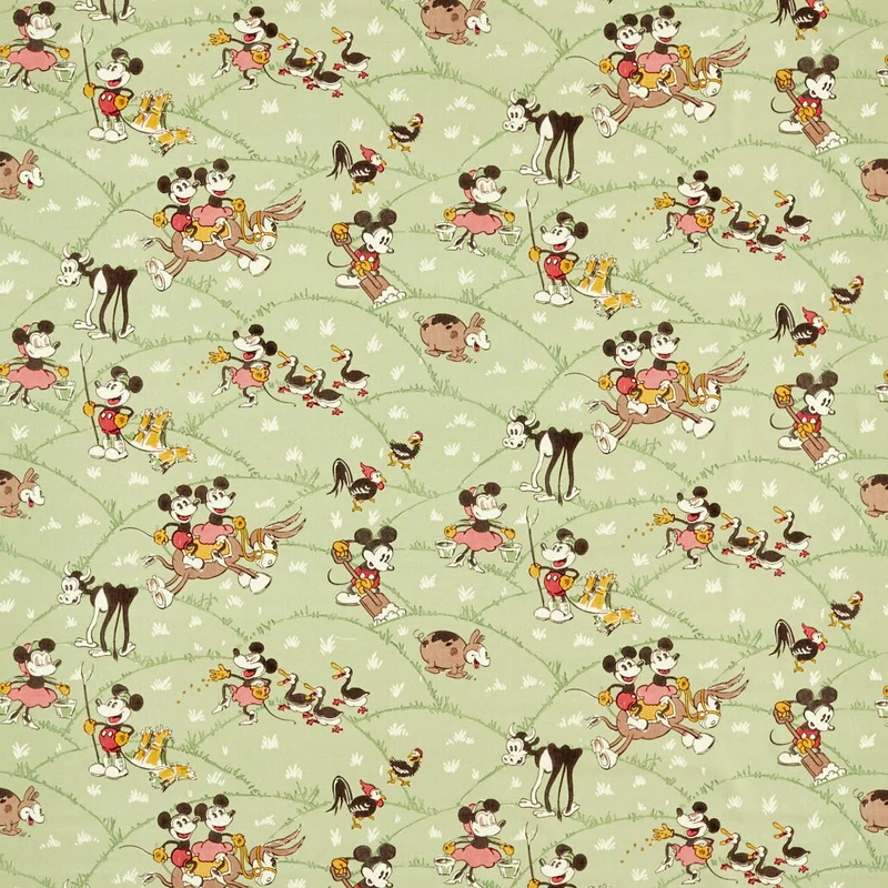 Mickey at the farm - macaron green