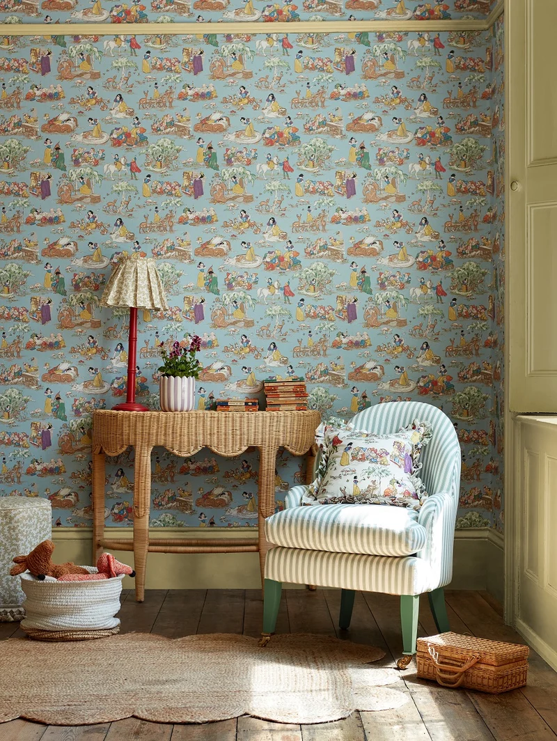 Schneewittchen - puddle blue