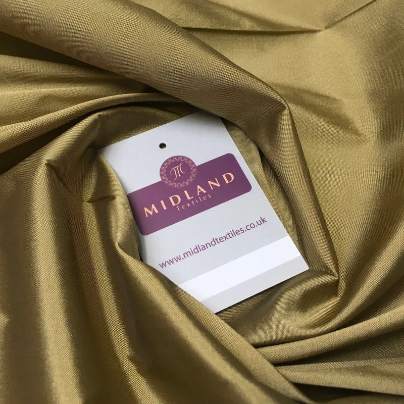 Plain Taffeta Faux Silk Evening Wear Fabric 58" Wide MK917