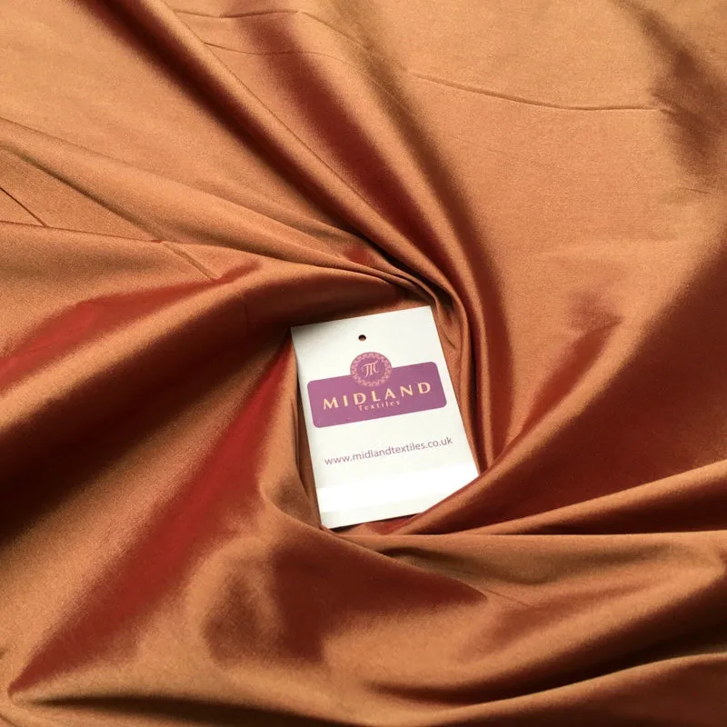 Plain Taffeta Faux Silk Evening Wear Fabric 58" Wide MK917