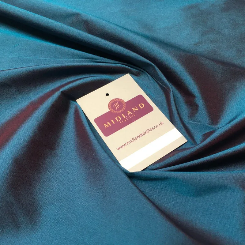 Plain Taffeta Faux Silk Evening Wear Fabric 58" Wide MK917