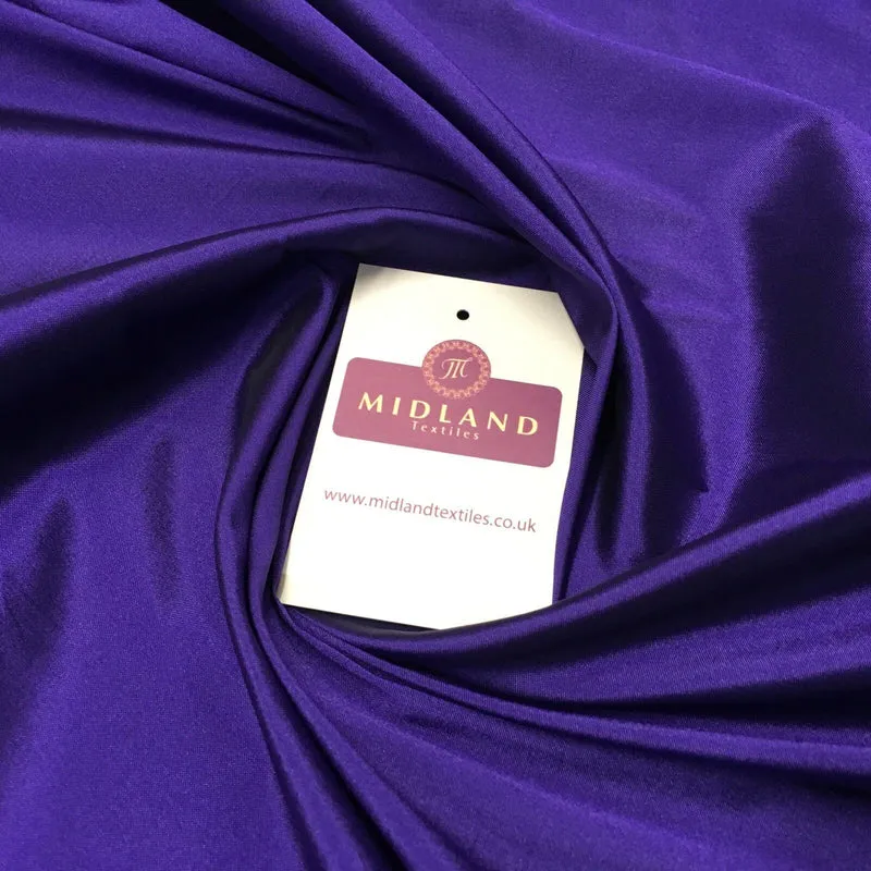 Plain Taffeta Faux Silk Evening Wear Fabric 58" Wide MK917