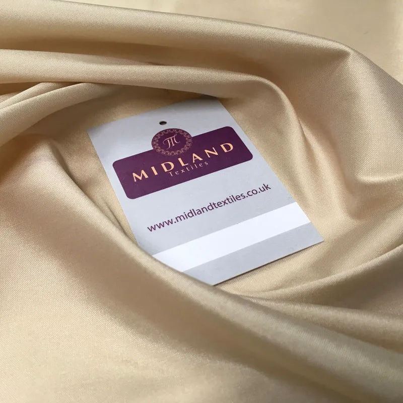 Plain Taffeta Faux Silk Evening Wear Fabric 58" Wide MK917