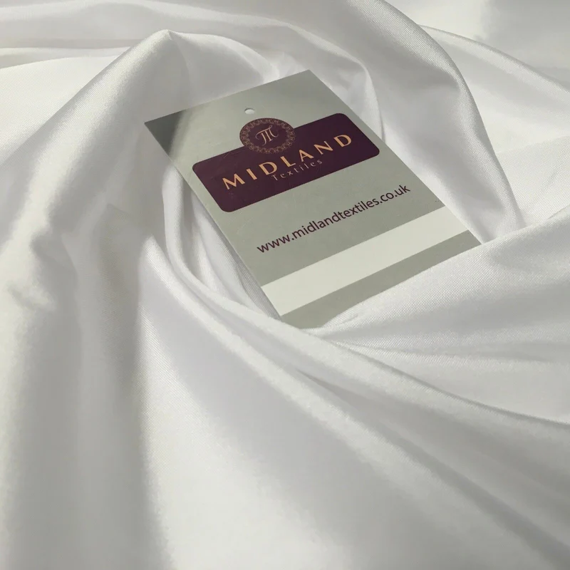 Plain Taffeta Faux Silk Evening Wear Fabric 58" Wide MK917