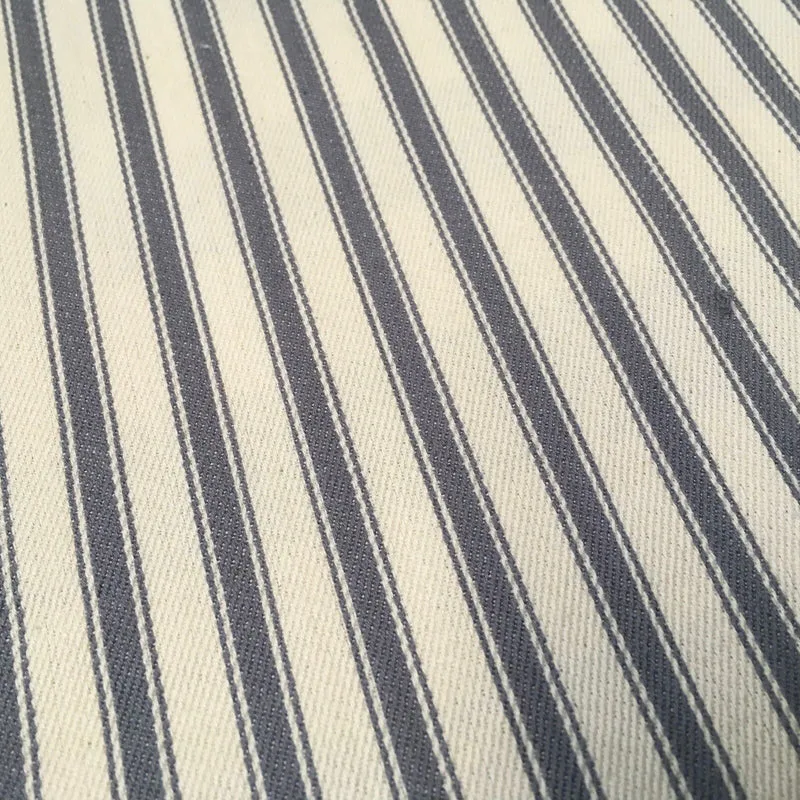 100% Cotton Canvas Ticking Stripe Fabric 54" Wide M1040